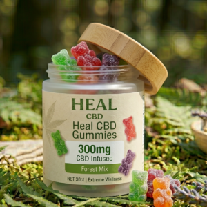 Heal CBD Gummies - Mixed Berry Flavor